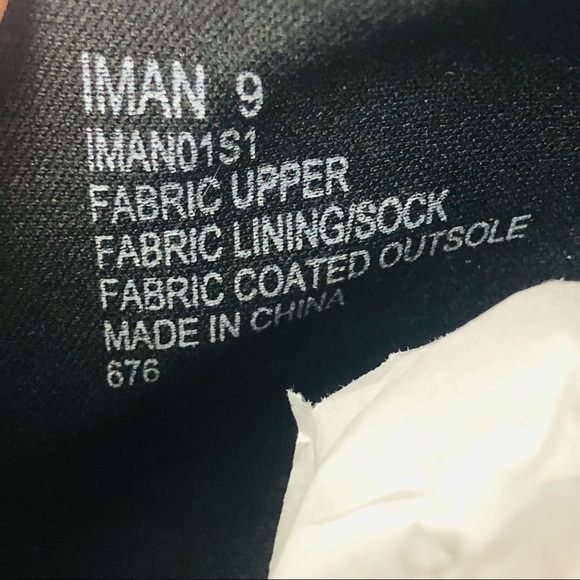 Steve Madden Shoes | Steve Madden Iman Silverblack Slip‎ On sneakers Size 9 - Picture 9 of 10